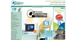 Desktop Screenshot of degroenecomputershop.nl